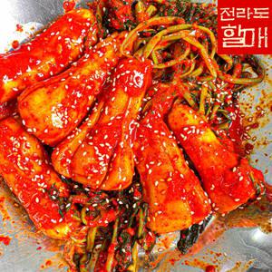 전라도할매 국내산 프리미엄 총각김치 3kg