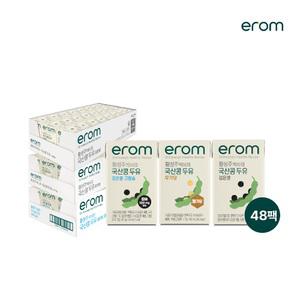 이롬 황성주 박사의 국산콩두유 140ml x48팩 모음 (무가당/검은콩고칼슘/검은콩)