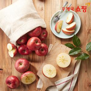 [우체국쇼핑] 경북 부사사과 중품 2kg(11~13과)/ 2박스 구매시 500g 추가 발송