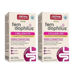2개 Jarrow Formulas 자로우포뮬러스 여성유산균 펨도피러스 50억 60정