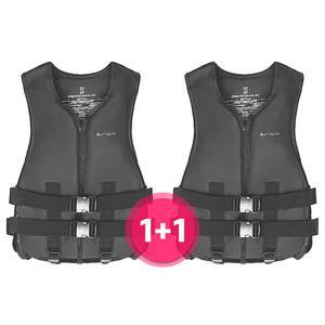 BUFFALO 블랙 에디션 구명조끼 2개 세트 M-3XL까지 성인구명조끼 빅사이즈 부력보조복