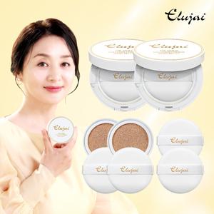 엘루자이 24K골드 콜라겐 쿠션 15g 6종 9종- 체험분 포함 / SPF 50+ 광채 쿠션 파운데