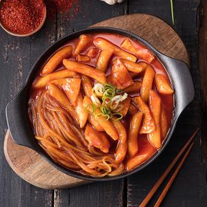 옥이네 떡볶이&쫄볶이 1팩+1팩 / 튀김만두 김말이 분식 골라담기
