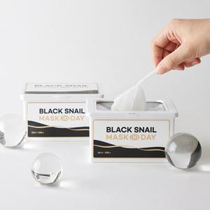 리르 블랙 스네일 마스크 30day - 뽑아쓰는 1일1팩 대용량 비건 마스크 시트