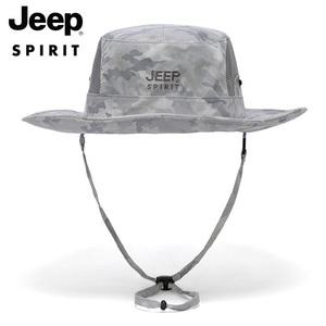 JEEP 남성 여름 자외선 차단 아웃도어 낚시 모자