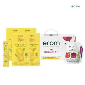 이롬 유기농 ABC주스 110ml x 24팩+ 유기농 레몬즙 20g x 40포(4박스)