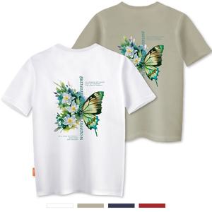 엘라모 릴리플라이 반팔 티셔츠 남녀공용 빅사이즈 S~4XL