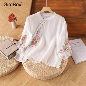 여름 개량한복 GirdBox 면 린넨 저고리 철릭원피스 생활한복