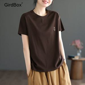 여름철릭원피스 GirdBox 생활한복 개량한복 반팔 토끼자수 데일리