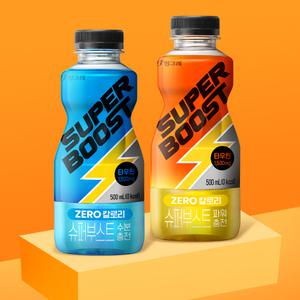빙그레 슈퍼부스트 에너지드링크 수분충전/파워충전 500ml 12개