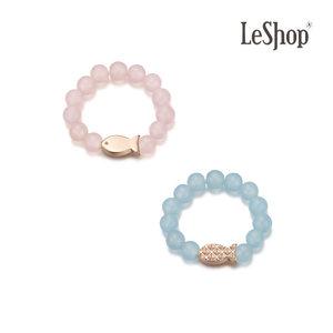 [르샵주얼리] 14K 컷팅 물고기 원석 반지 (GoldPlated)_LJ5061BRR