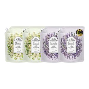 르샤트라 고농축 섬유유연제,1.6L(뮤게, 2개 + 라벤더, 2개)