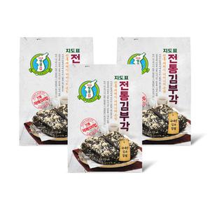 [소비기한 2025.09.16] 지도표성경김 담백한 전통 김부각 70g 3봉