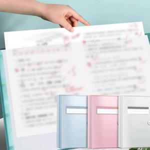 20포켓 버클 A3 클리어파일 시험지 서류 보관 정리 1p