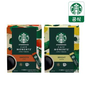 [15%+굿즈]스타벅스 카페모먼트 프리미엄 인스턴트 스틱커피 70T