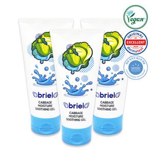 브리엘 양배추 모이스처 수딩젤 160ml 3개