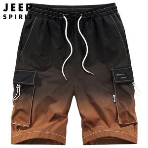 JEEP 지프 남성 여름 얇은바지 빅사이즈 5부팬츠