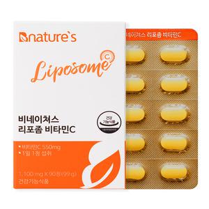 비네이쳐스 리포좀 비타민C, 1100mg x 90정 (1통 / 3개월분)