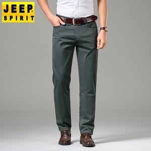 JEEP 지프 봄 여름 남성 스트레치 스트레이트 치노팬츠 캐주얼 바지