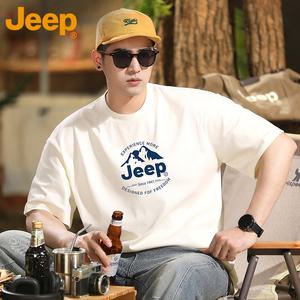 JEEP 지프 반팔 남성 여름 트렌드 루즈핏 반팔 티셔츠