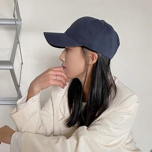 여성 데일리 무지 스트랩 야구모자 볼캡 3가지 색상