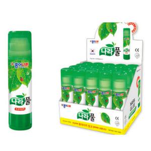 25g 고체풀 20p 세트 중간사이즈 딱풀 접착제 미술 문구 용품 붙이기