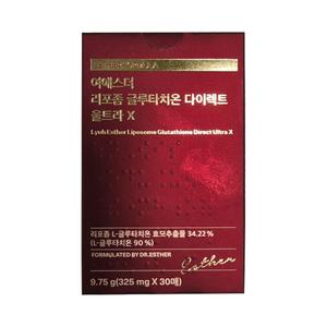 에스더포뮬러 여에스더 리포좀 글루타치온 다이렉트 UX 30매 1개월분