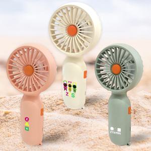 ZTS-F100 휴대용 핸디형 미니 무선 손 선풍기 스트랩 방식 미니 5단 풍량 조절 저소음