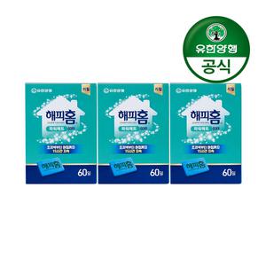 [유한양행] 해피홈 파워매트 리필 60매 X 3개