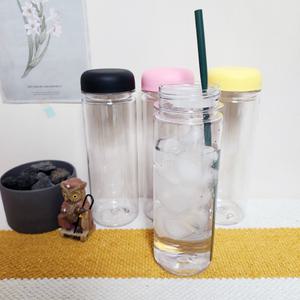 10개 묶음 국내제작 친환경 에코젠 투명보틀 물 음료 휴대용 물통 350ml, 500ml(모조리