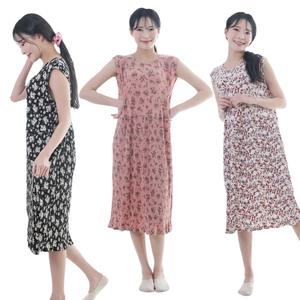 민소매 나시 플리츠 냉장고 원피스잠옷 빅사이즈 홈웨어원피스