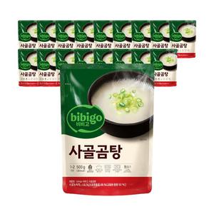CJ 비비고 사골곰탕, 500g, 18개