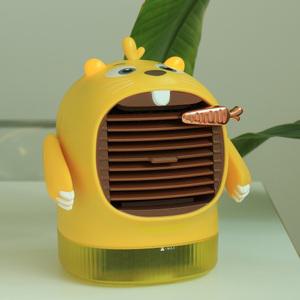 두다다쿵 마스크 UV케어 미니냉풍기 탁상용 휴대용 무선선풍기 AT-EF01