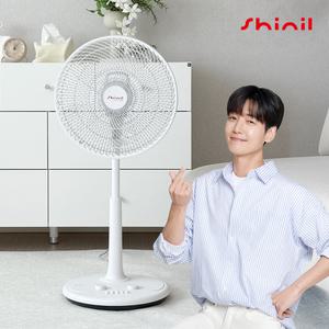 신일 스탠드 선풍기 초미풍 가정용 거실 원룸 업소용 사무실용 저소음 14인치 35cm SI