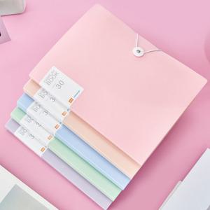 A4 30p 버클 클리어 파일 1p 바인더 파일 자료 문서 정리