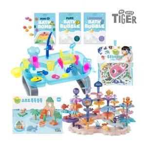 물놀이&목욕놀이 물놀이테이블/소프트목욕블록/고래샤워기/미니배쓰밤/거품놀이 등