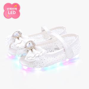 [키펀트] LED 퓨어 릴리움 여아 샌들