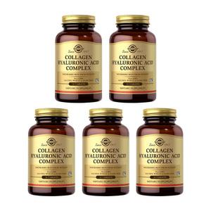 5개 솔가 콜라겐 히알루론산 복합제 120 mg 비타민 C 함유 30 타블렛 영양제 이너뷰티