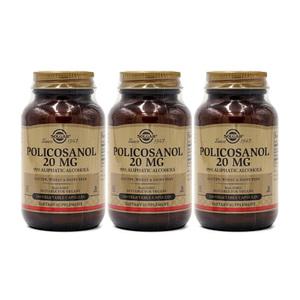 3개 솔가 폴리코사놀 20 mg 100 베지캡슐 영양제 Solgar 복수 할 인