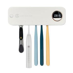 크리썸 가정용 무선 UV USB 충전식 벽걸이 건조기 소독기 칫솔살균기