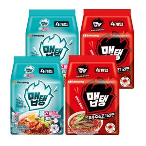 [최종 10,400]맵탱 비빔면8입+흑후추소고기8입