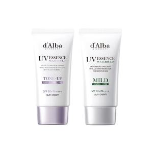 [달바][교차] 퍼플 톤업 선크림 50ml+마일드 선크림 50ml