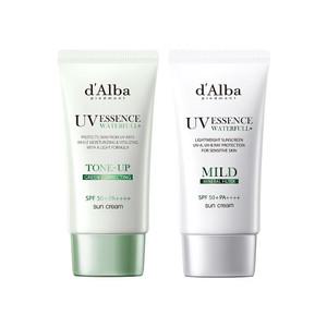 [달바][교차] 그린 톤업 선크림50ml+마일드 선크림 50ml