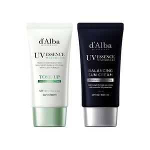 [달바][교차] 그린 톤업 선크림 50ml+밸런싱 선크림50ml