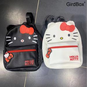 GirdBox 헬로키티 귀여운 학생 책가방 캐릭터 백팩 가벼운 데일리 여학생 스타일리시