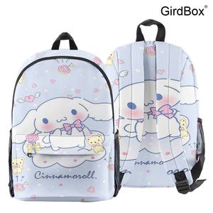 시나모롤 대형 귀 캐릭터 학생 책가방 GirdBox 삼리오 더블 백팩 청소년