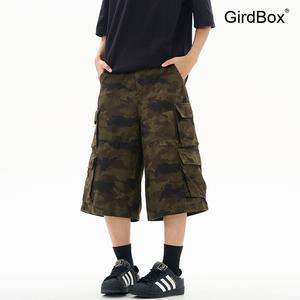 LKTM 남자반바지 남성반바지 카모반바지 GirdBox 미군워크웨어 스타일 냉장고바지 여름