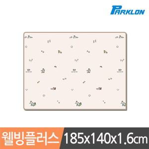 제로퍼제로 해피데이 웰빙 놀이방매트 185x140x1.6cm