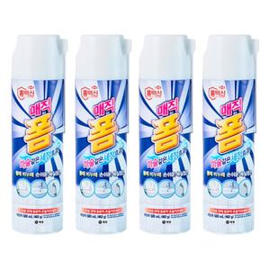 애경 홈백신 매직폼 500ml 욕실세제 곰팡이세정제 4개