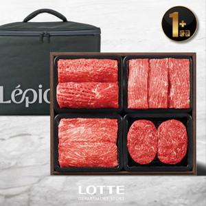 1+등급 정성한우 세트(1.6kg/불고기/국거리/산적/장조림/냉장)